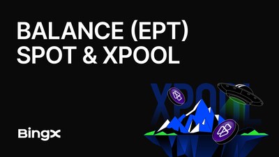 BingX lista o token Balance (EPT) no mercado Spot com um Xpool de 200 milhões de EPT (PRNewsfoto/BingX)