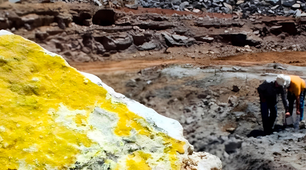 Área de exploração mineral em Lagoa Real, na Bahia, região com alto potencial de reservas de urânio ainda não descobertas no Brasil.