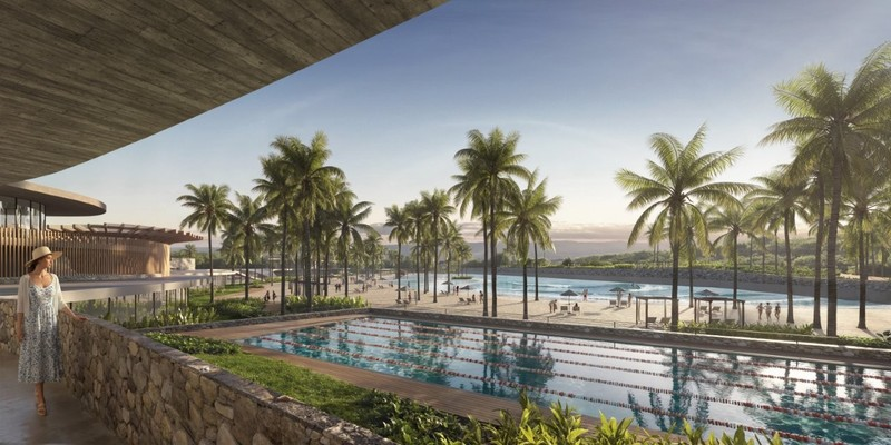 Ocean Club integra tend&ecirc;ncia de clubes com piscina de ondas