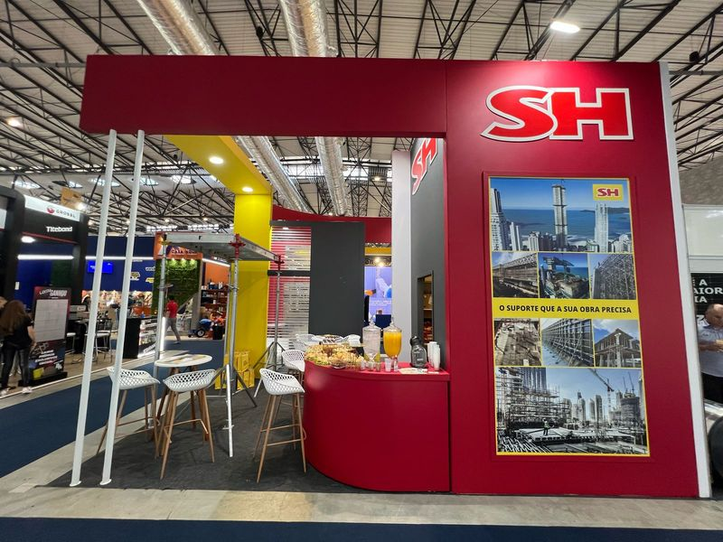 SH Ind&uacute;stria marca presen&ccedil;a na Construsul BC 2026