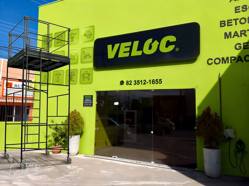 Veloc Loca&ccedil;&otilde;es leva seguran&ccedil;a na loca&ccedil;&atilde;o de andaimes