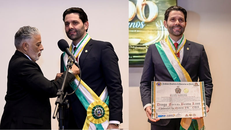 Diogo Ferraz Britto Lins avan&ccedil;a na Ordem JK