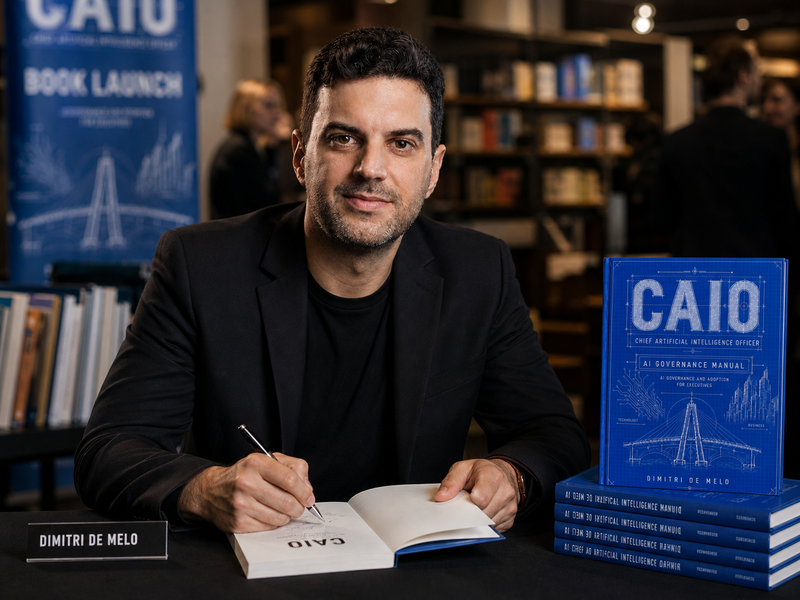 Livro ?CAIO? prop&otilde;e governan&ccedil;a de IA como ponte