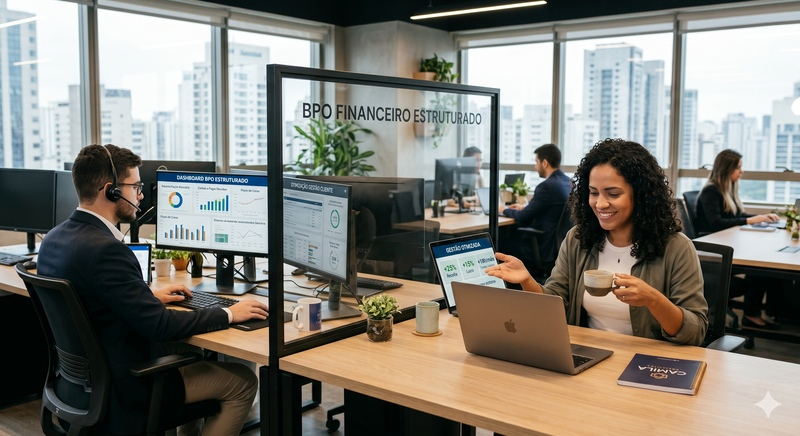 BPO financeiro estruturado otimiza gest&atilde;o de microempresas