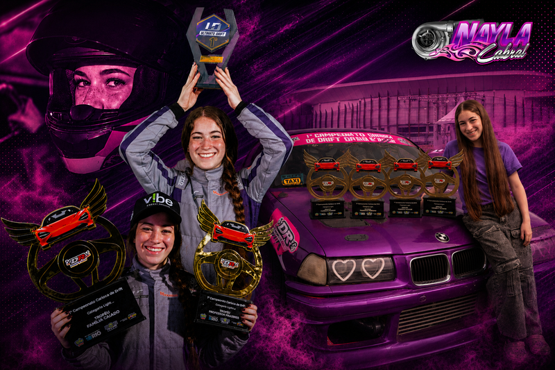 Piloto amplia presen&ccedil;a feminina no Drift
