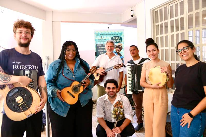 Tenor Chor&atilde;o leva choro brasileiro gratuito a Arniqueira