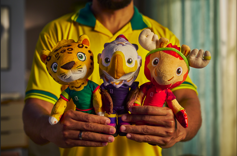 Promo&ccedil;&atilde;o disponibiliza mascotes oficiais da Copa