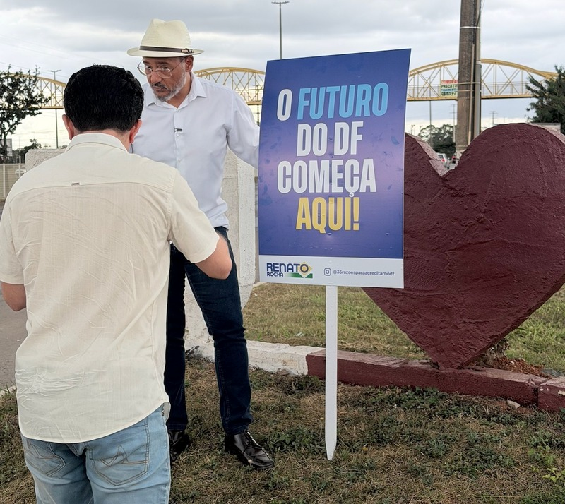 Projeto 35 Raz&otilde;es para Acreditar no DF percorre cidades