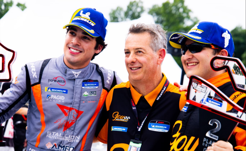 Brasileiros conquistam dois p&oacute;dios na IMSA em Road America