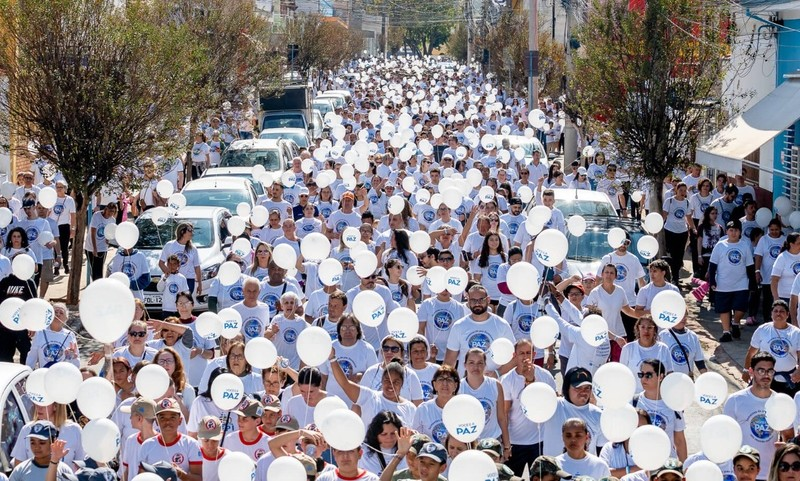14&ordf; Caminhada pela Paz ter&aacute; programa&ccedil;&atilde;o gratuita em Amparo