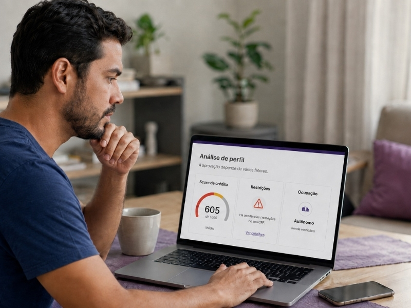 Score, restri&ccedil;&otilde;es e ocupa&ccedil;&atilde;o pesam mais na aprova&ccedil;&atilde;o