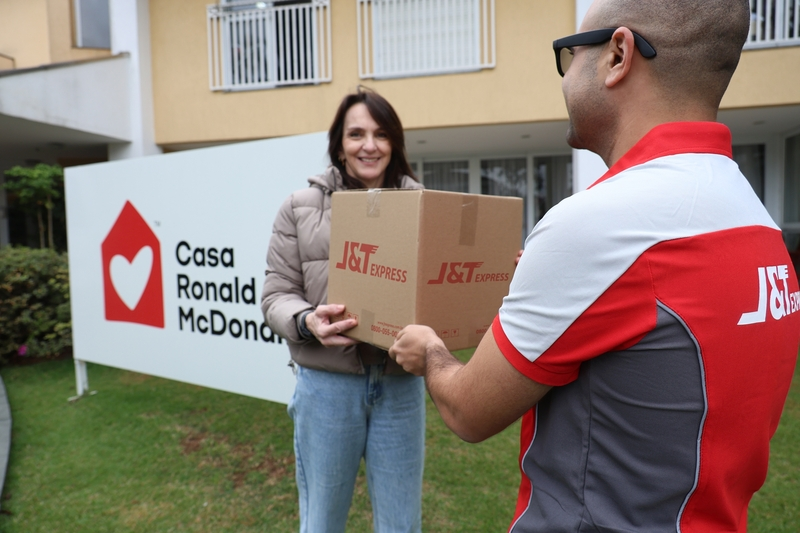 J&amp;T Express &eacute; parceira log&iacute;stica oficial do McDia Feliz 2026
