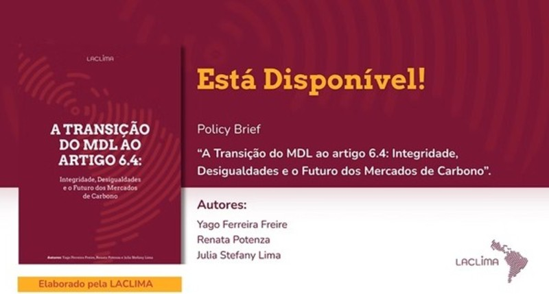 LACLIMA lan&ccedil;a estudo sobre o novo mercado global de carbono
